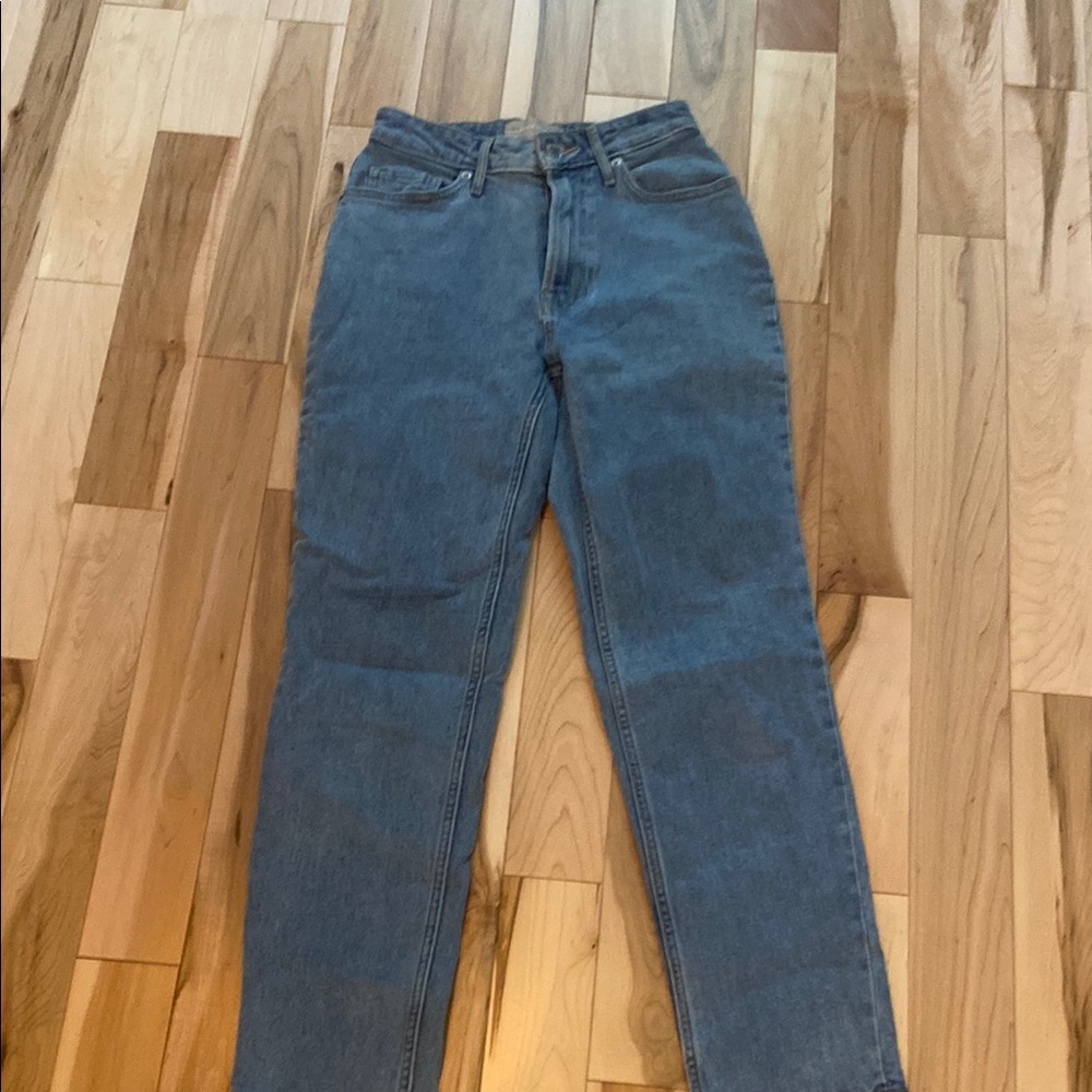 Everlane Blue Straight Leg Jeans Timeless Design